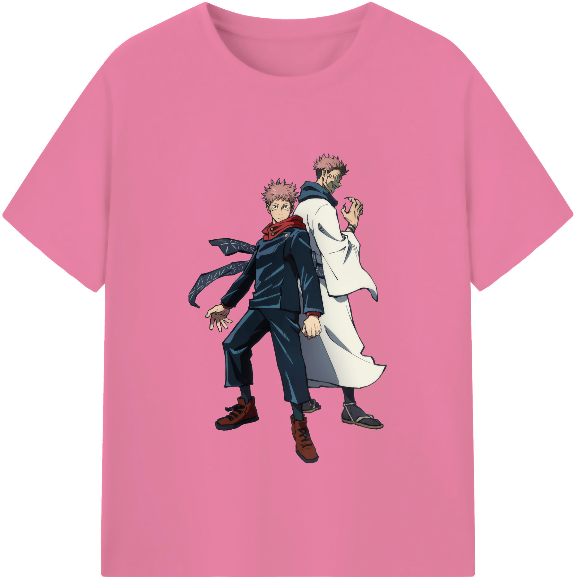 （画像用） 呪術廻戦 Jujutsu Kaisen 綿100％半袖Tシャツ（フロントプリント）